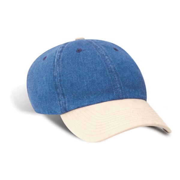 Fersten Omaha Stonewash Denim Cap - FP374 Thumbnail