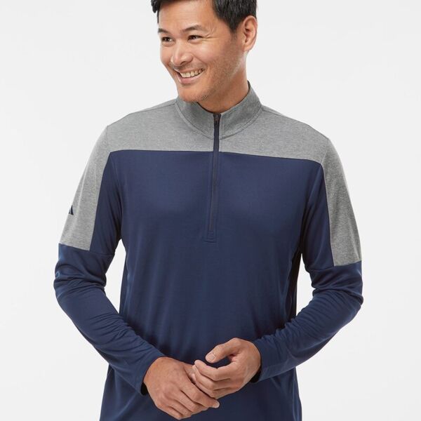 Adidas Lightweight Quarter-Zip Pullover - A552 Thumbnail