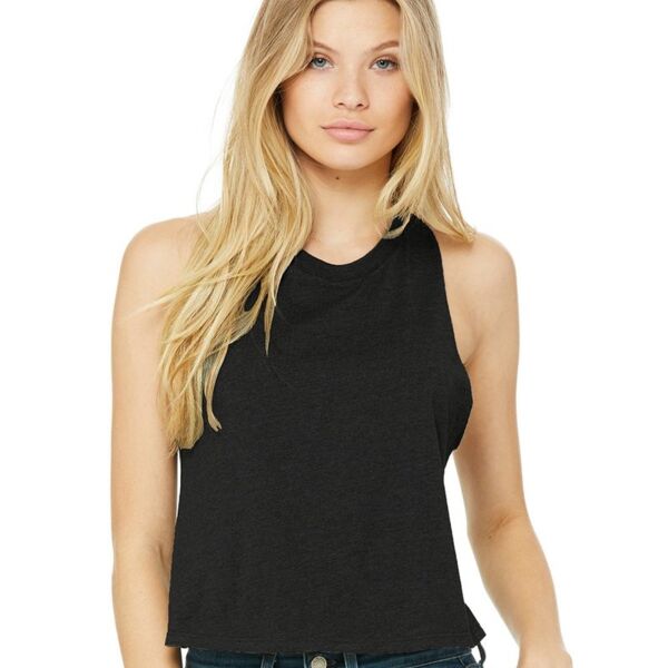 Women's Racerback Crop Tank Thumbnail